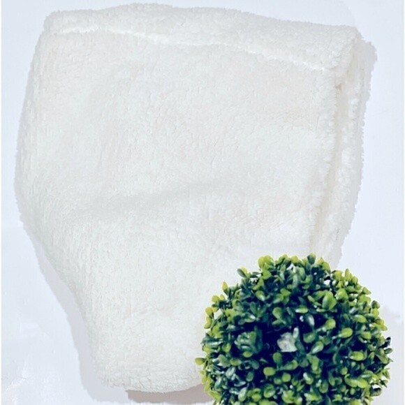 New Jenni Twisted Sherpa Cowl ivory women scarf - Picture 5 of 6